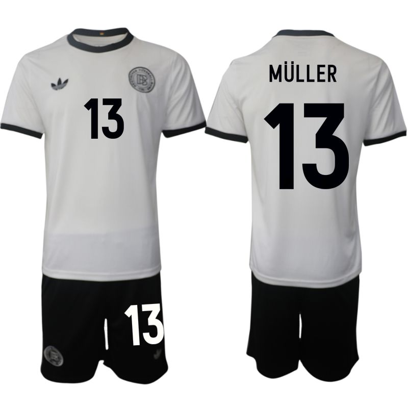 Men 2025-2026 Season Germany home white #13 Soccer Jersey->germany jersey->Soccer Country Jersey